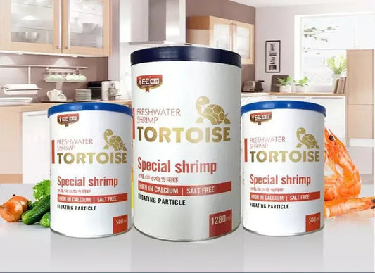 Dried Fish, Shrimp & Mealworm Food for Turtles, Fish & Reptiles