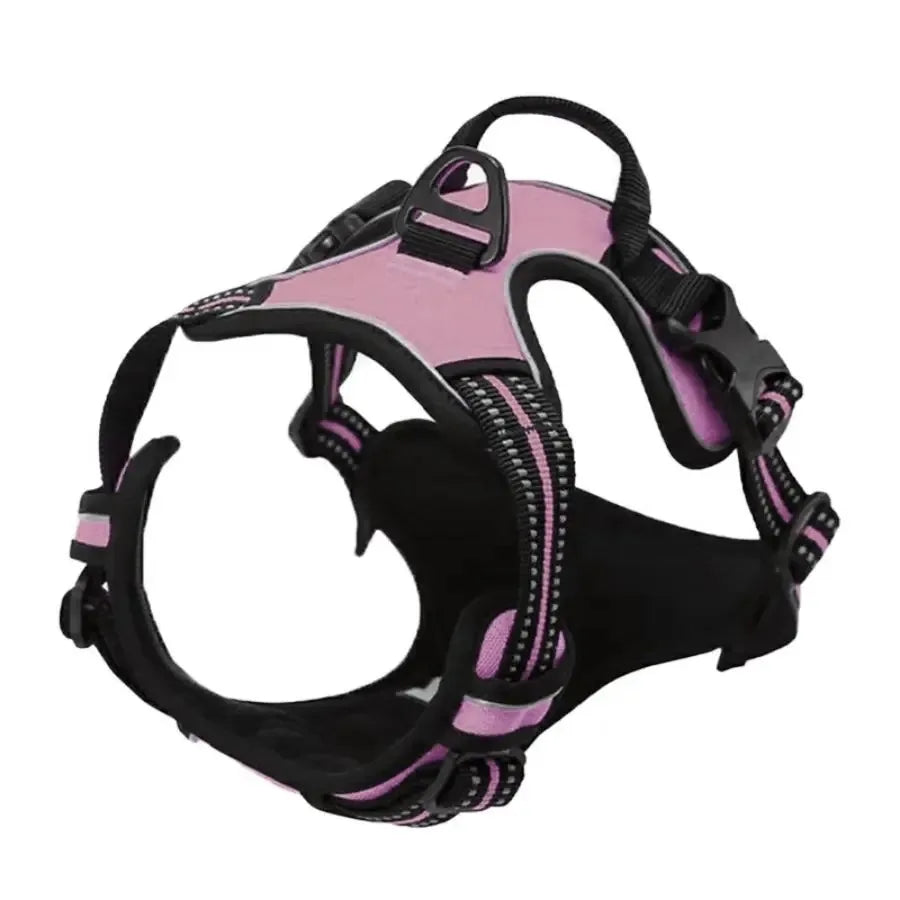 Dog Harness Vest & Collar Leash Set for Small to Large Dogs