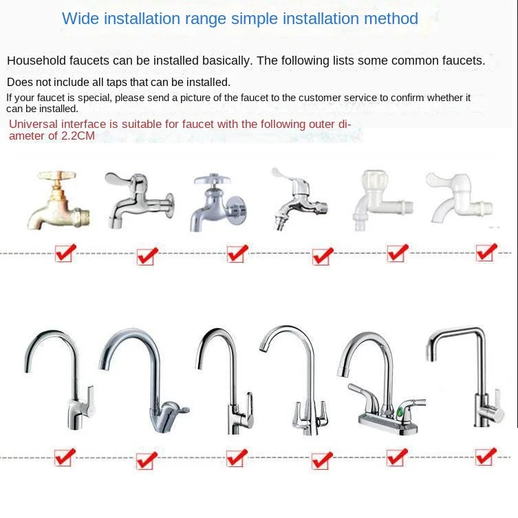 Portable Handheld Pet Shower Head & Faucet Attachment