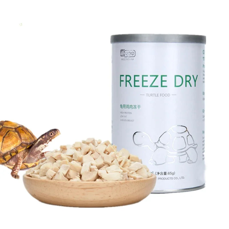 Dried Fish, Shrimp & Mealworm Food for Turtles, Fish & Reptiles