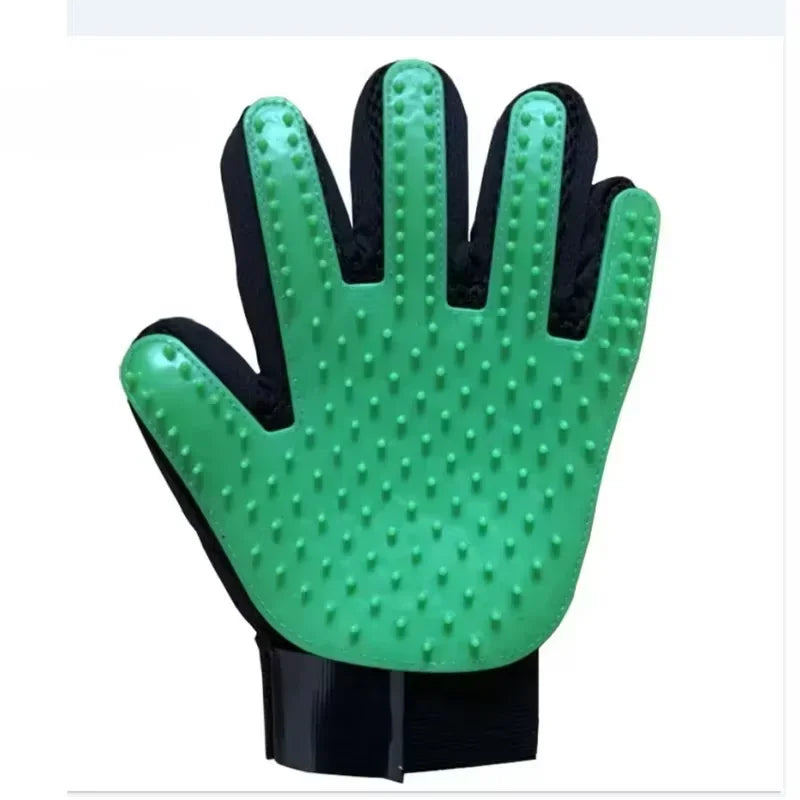 Pet Grooming Hair Removal Gloves for Cats & Dogs