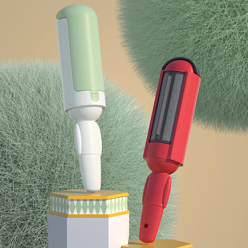 Electrostatic Pet Hair Remover Brush & Lint Roller