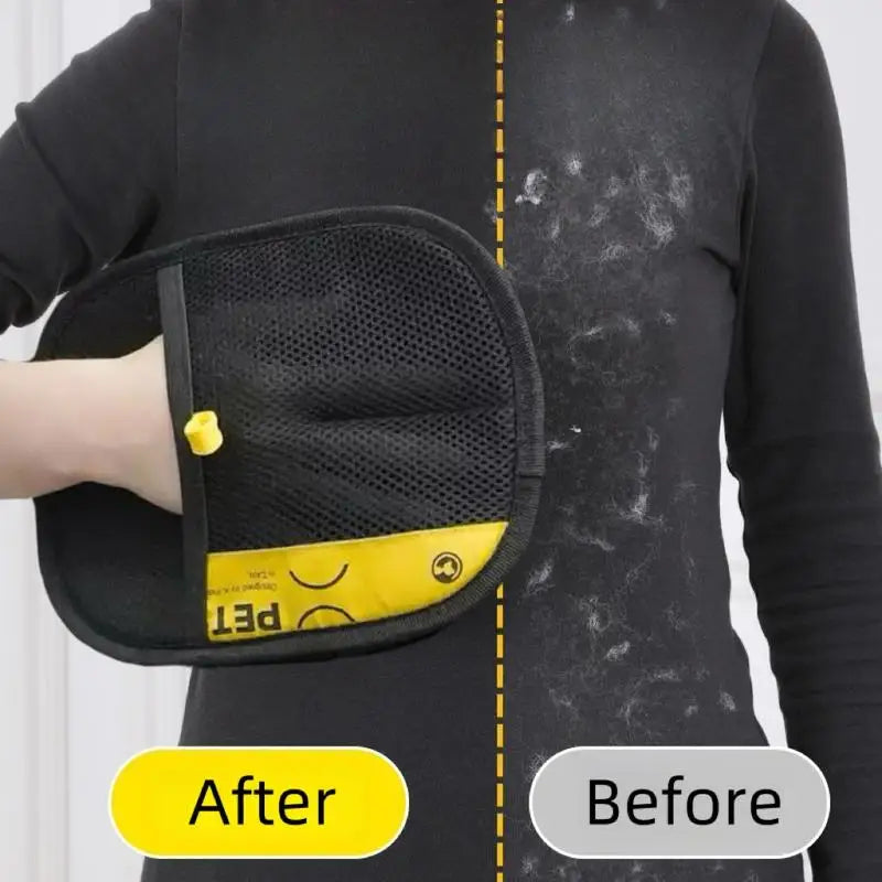 Electrostatic Pet Hair Remover Gloves for Cats & Dogs