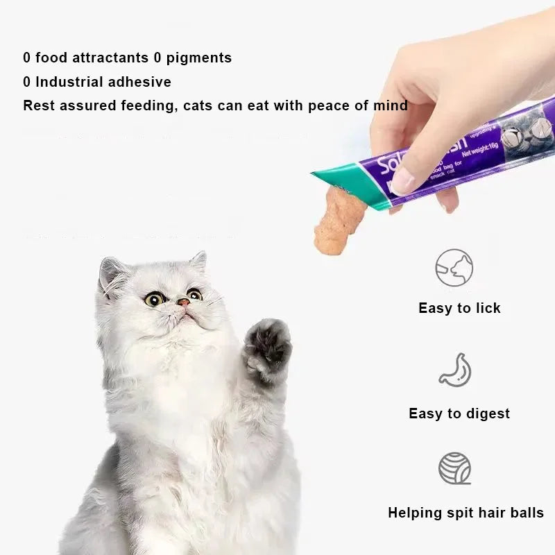 Cat Liquid Snack Strips