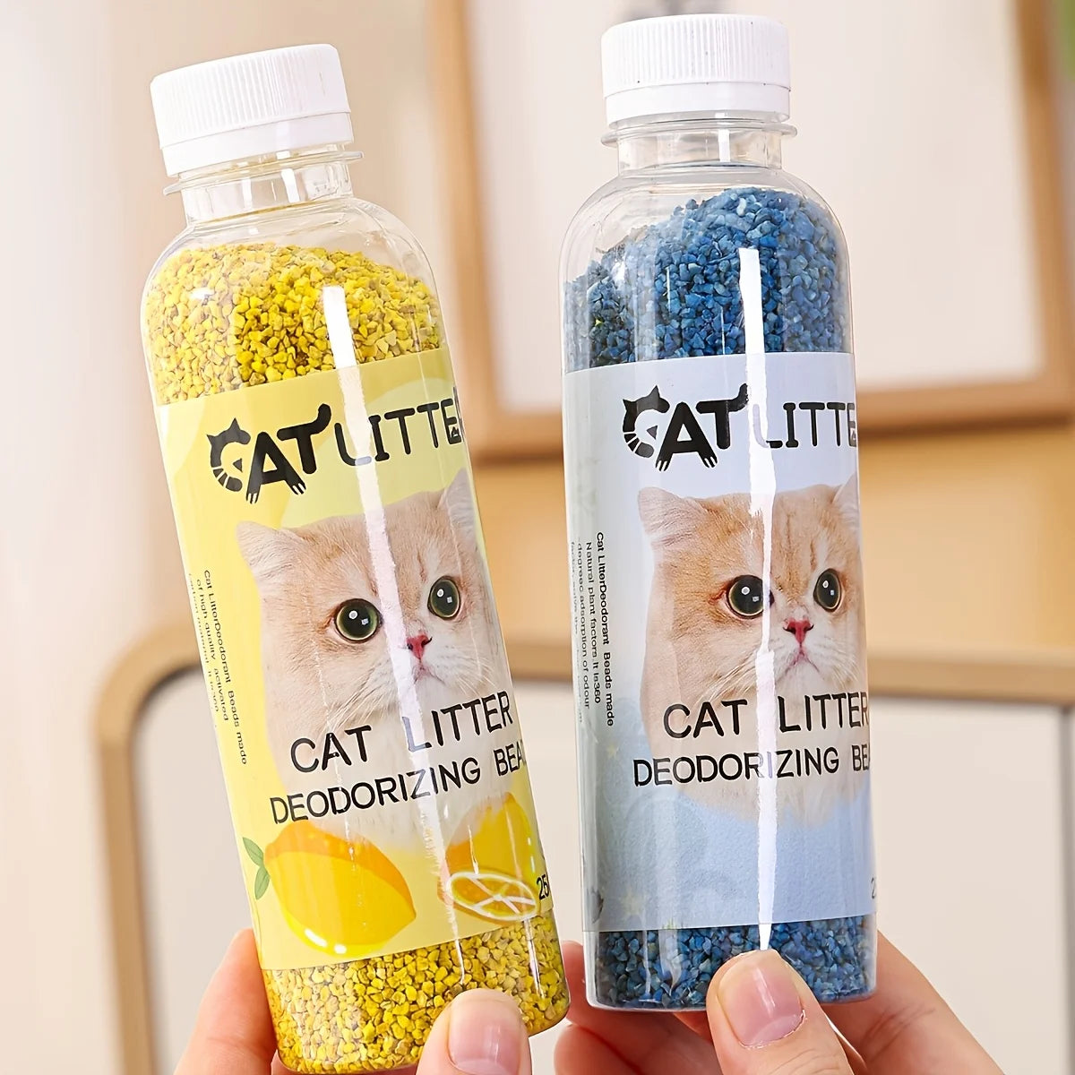 Cat Litter Deodorizing Beads | Odor Control Freshener