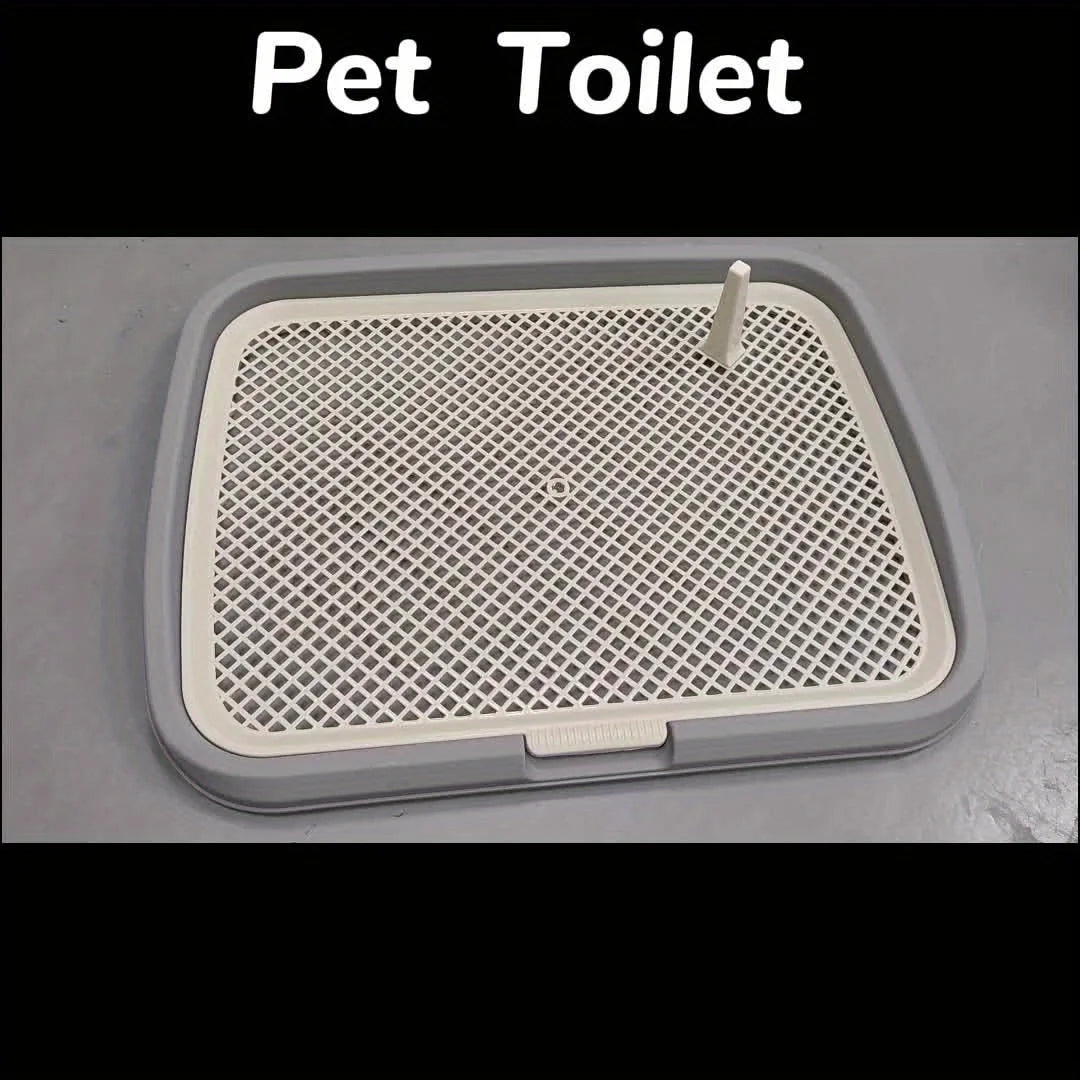 Reusable Dog Potty Training Toilet Tray with Removable Net