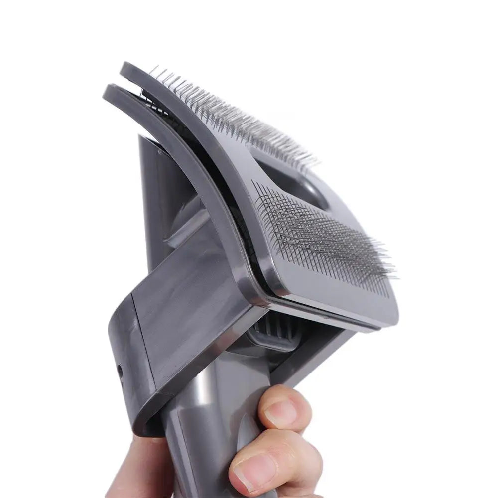 Pet Fur Hair Vacuum Grooming Brush for Cats & Dogs