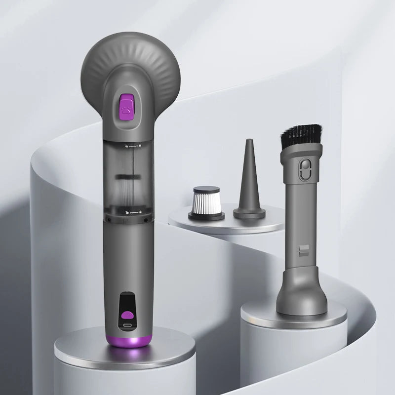 Multifunction Pet Hair Vacuum Grooming Brush
