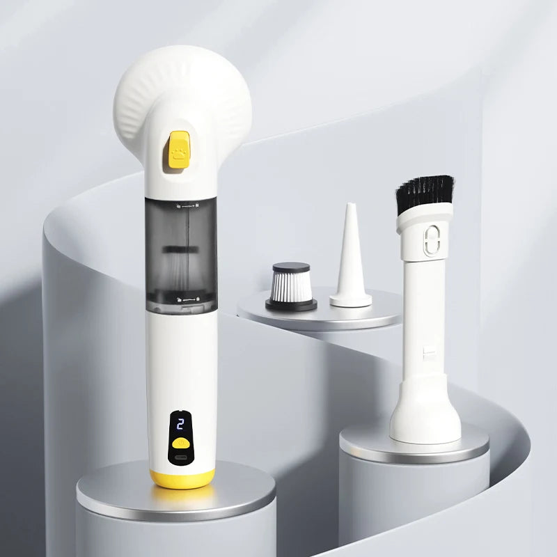 Multifunction Pet Hair Vacuum Grooming Brush