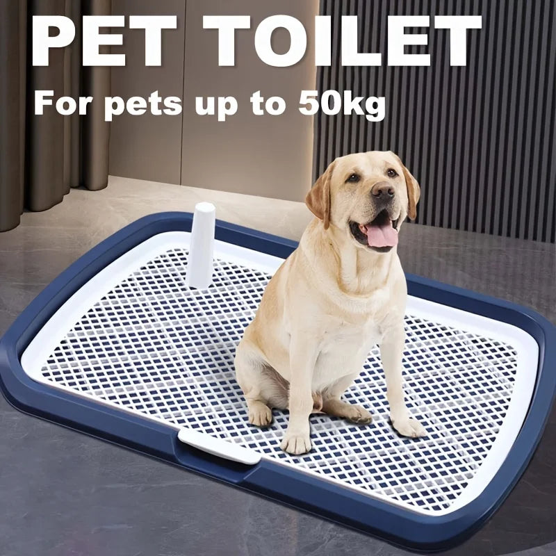 Reusable Dog Potty Training Toilet Tray with Removable Net