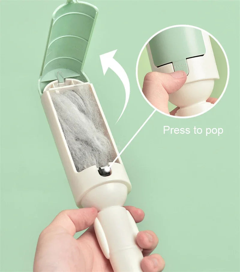 Electrostatic Pet Hair Remover Brush & Lint Roller