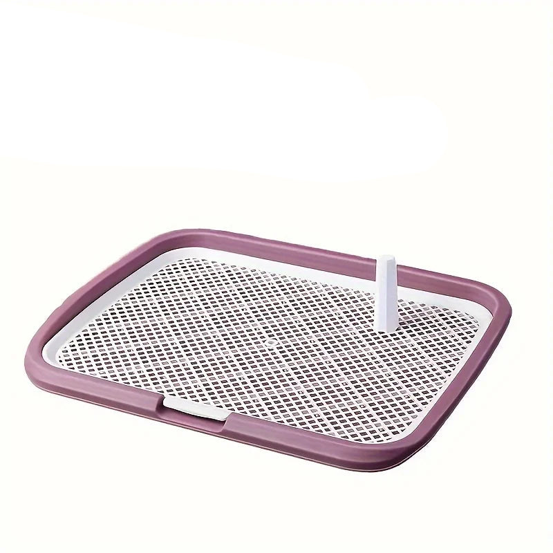 Reusable Dog Potty Training Toilet Tray with Removable Net