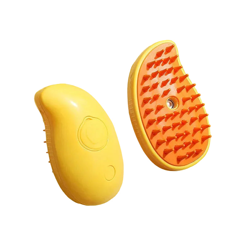 3-in-1 Steam Spray Pet Grooming Massage Brush