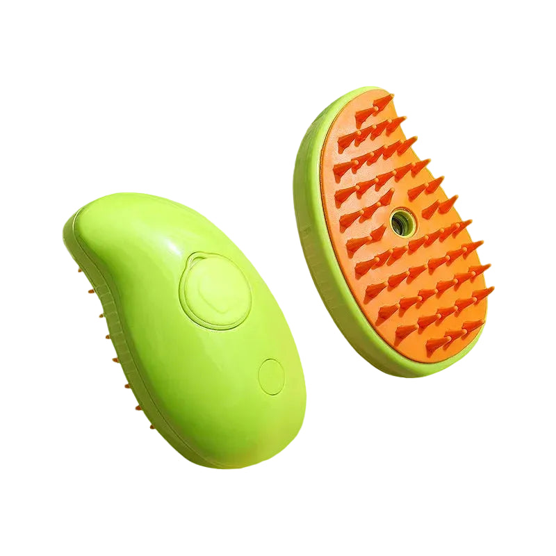3-in-1 Steam Spray Pet Grooming Massage Brush