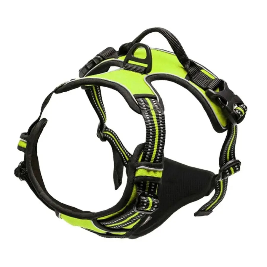 Dog Harness Vest & Collar Leash Set for Small to Large Dogs