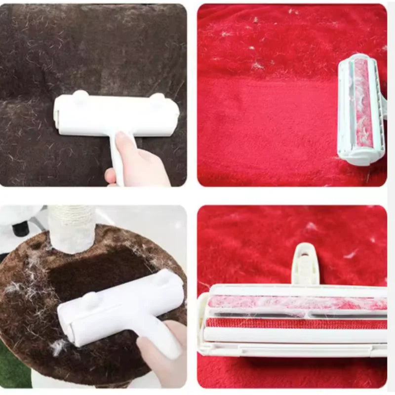 Reusable Lint Roller Pet Hair Remover for Clothes & Furniture