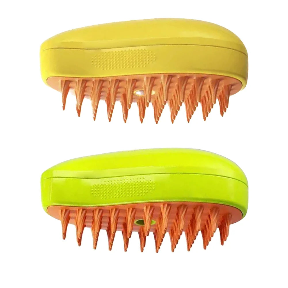 3-in-1 Steam Spray Pet Grooming Massage Brush