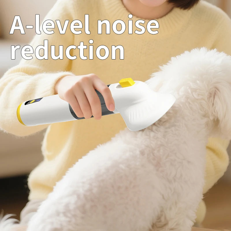 Multifunction Pet Hair Vacuum Grooming Brush
