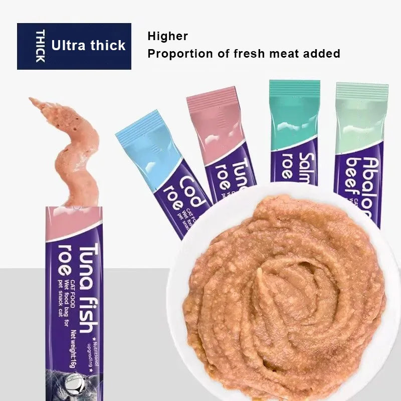 Cat Liquid Snack Strips