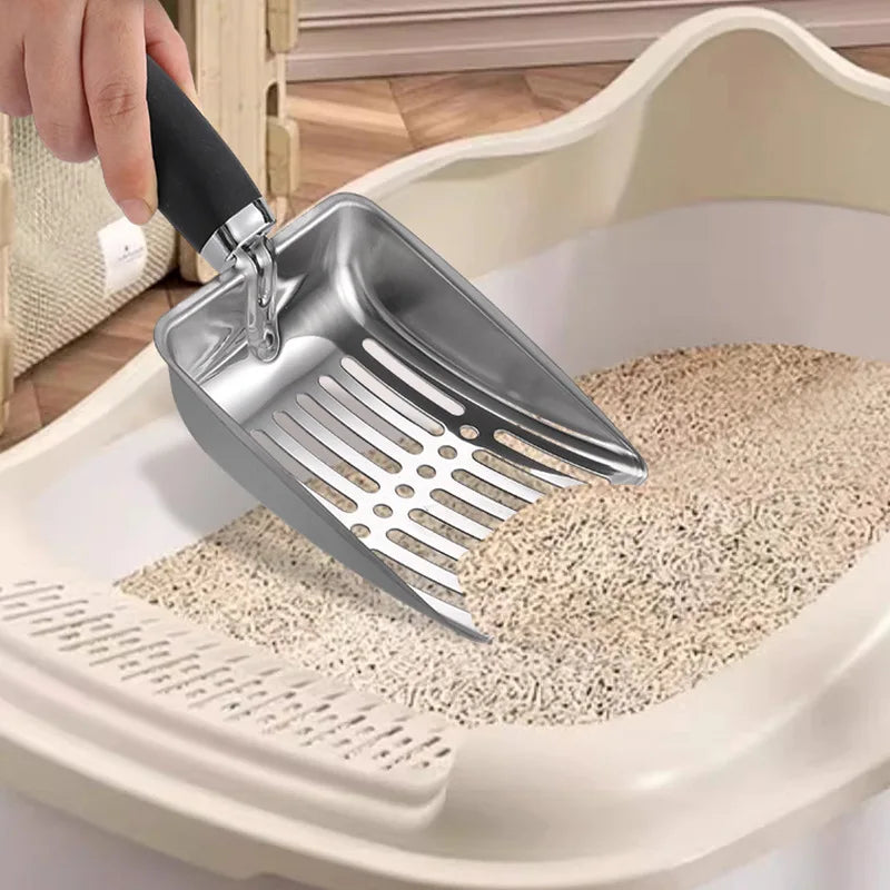 Stainless Steel Cat Litter Scoop