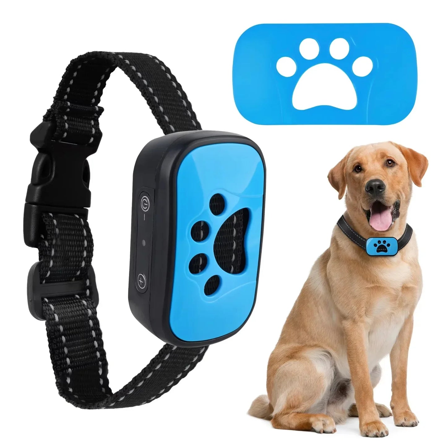 USB Rechargeable Ultrasonic Anti Bark Dog Training Collar
