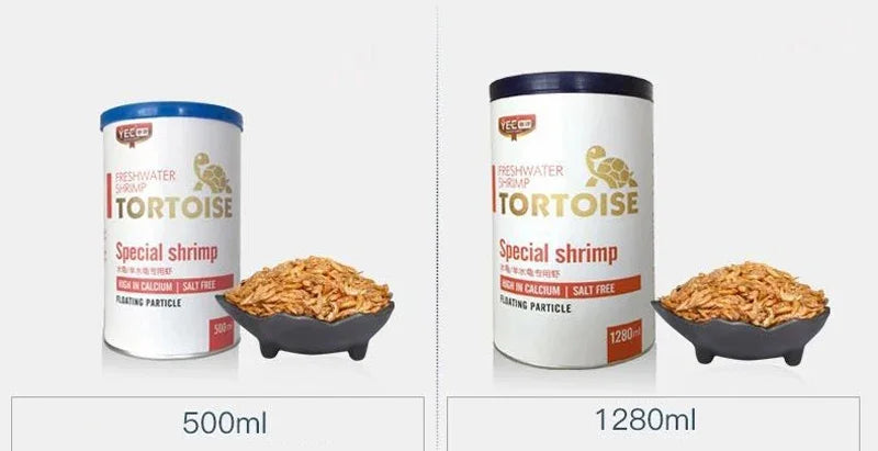 Dried Fish, Shrimp & Mealworm Food for Turtles, Fish & Reptiles